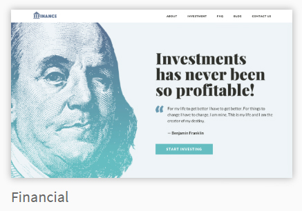 Financial Template - Website Design Hendersonville - Navarro Creative Group, LLC