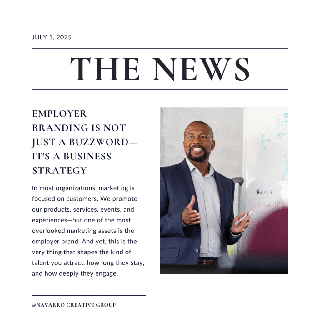 African American Business Man Making a Presentation - Employer Branding and Business Strategy - Navarro Creative Group Marketing Agency Nashville