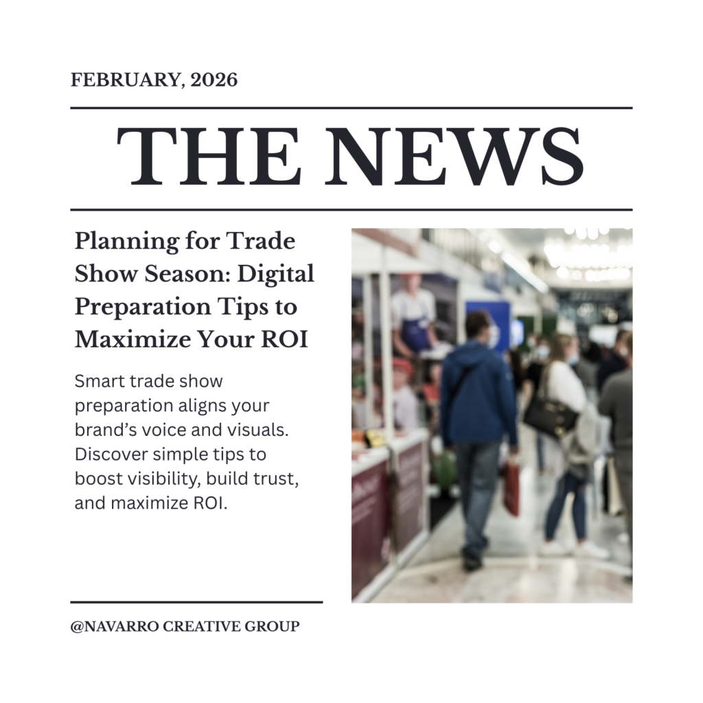 trade show preparation tips for aligning brand voice and visuals