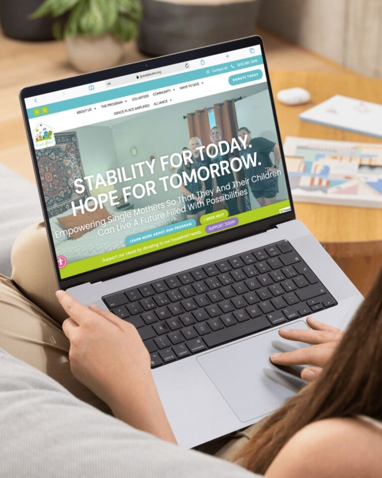 Grace Place Rebrand - New SEO Website